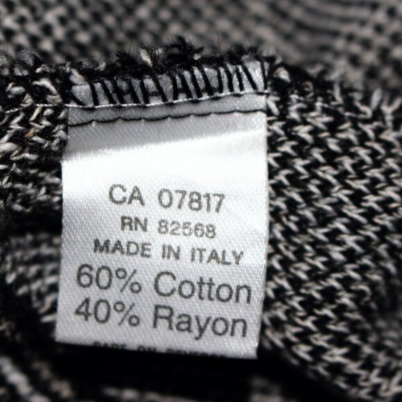 Vintage Grandpa Sweater - 70s Mod Op-Yop Pattern - Made in Italy - Picture 7 of 7